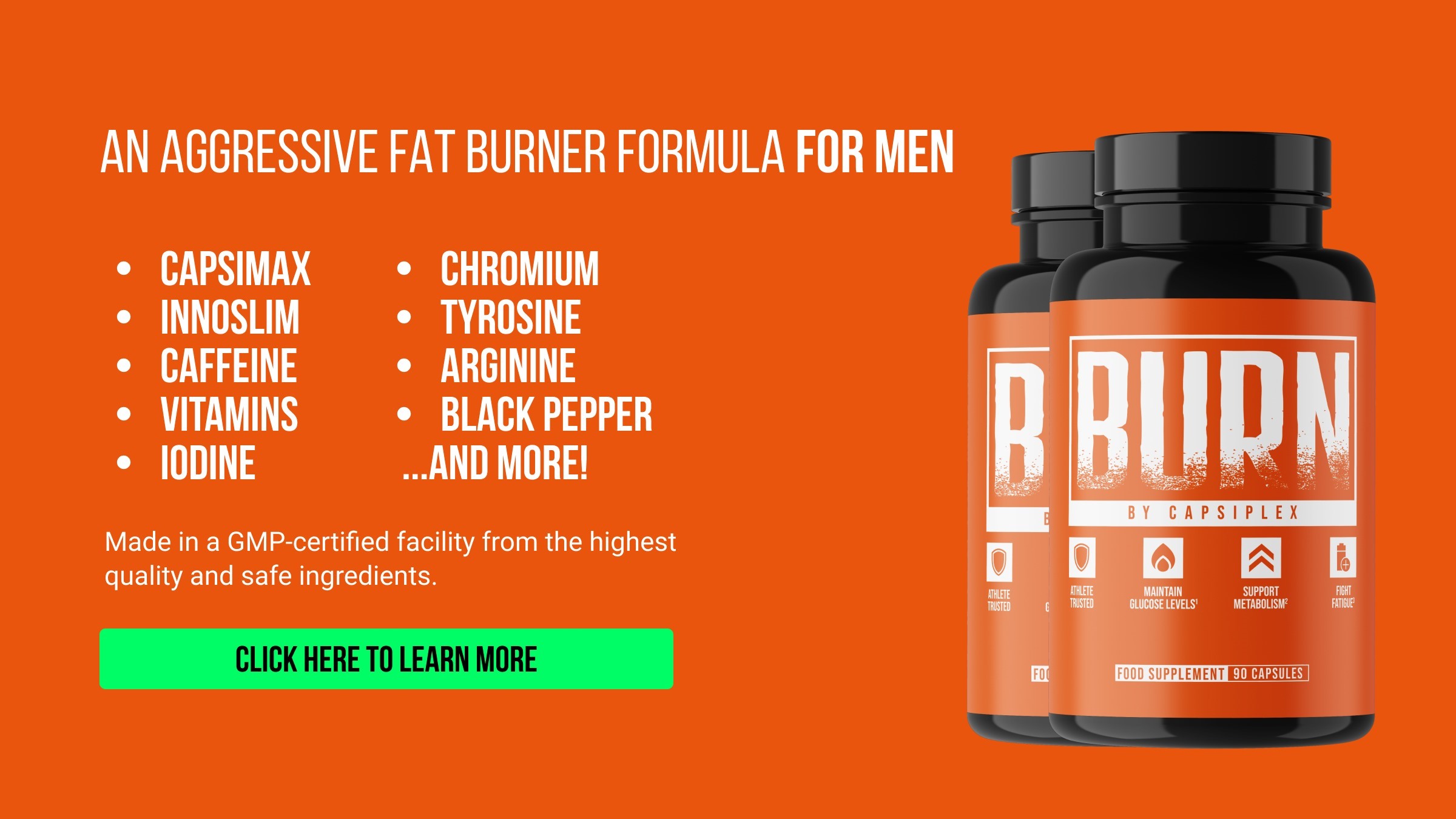 Best supplements for weight loss in men Capsiplex BURN